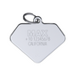 Royal Diamond Black ID Tag