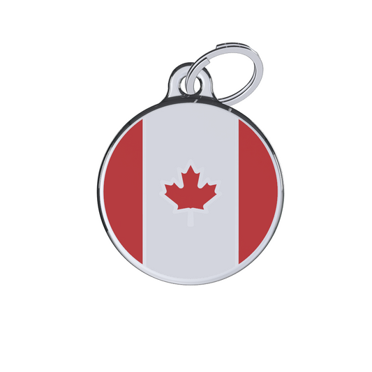 Flag Canada ID Tag