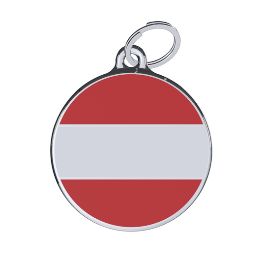 Flag Austria ID Tag Medium