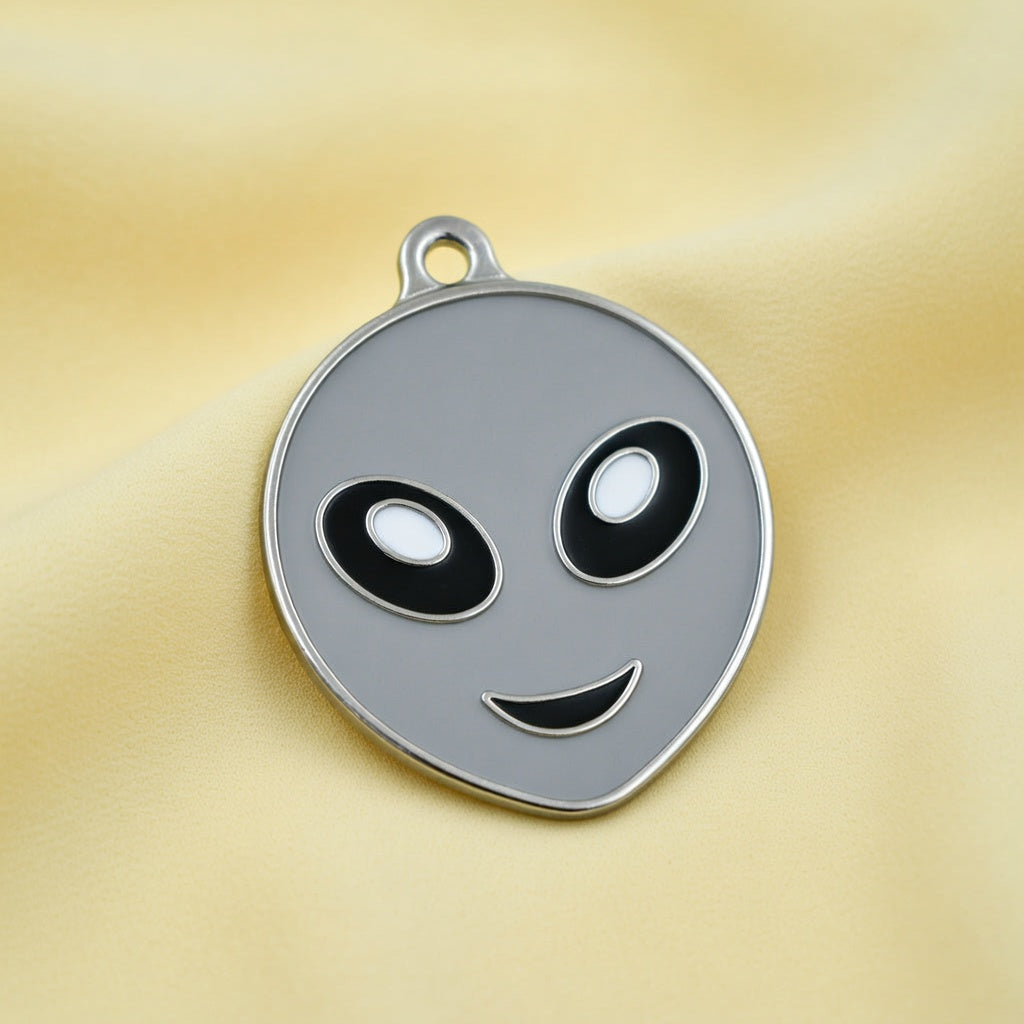 Emoji Cosmo Pup ID Tag
