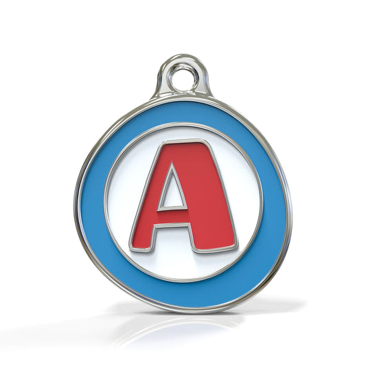 Alphabet Letter A - ID Tag