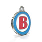 Alphabet Letter B - ID Tag