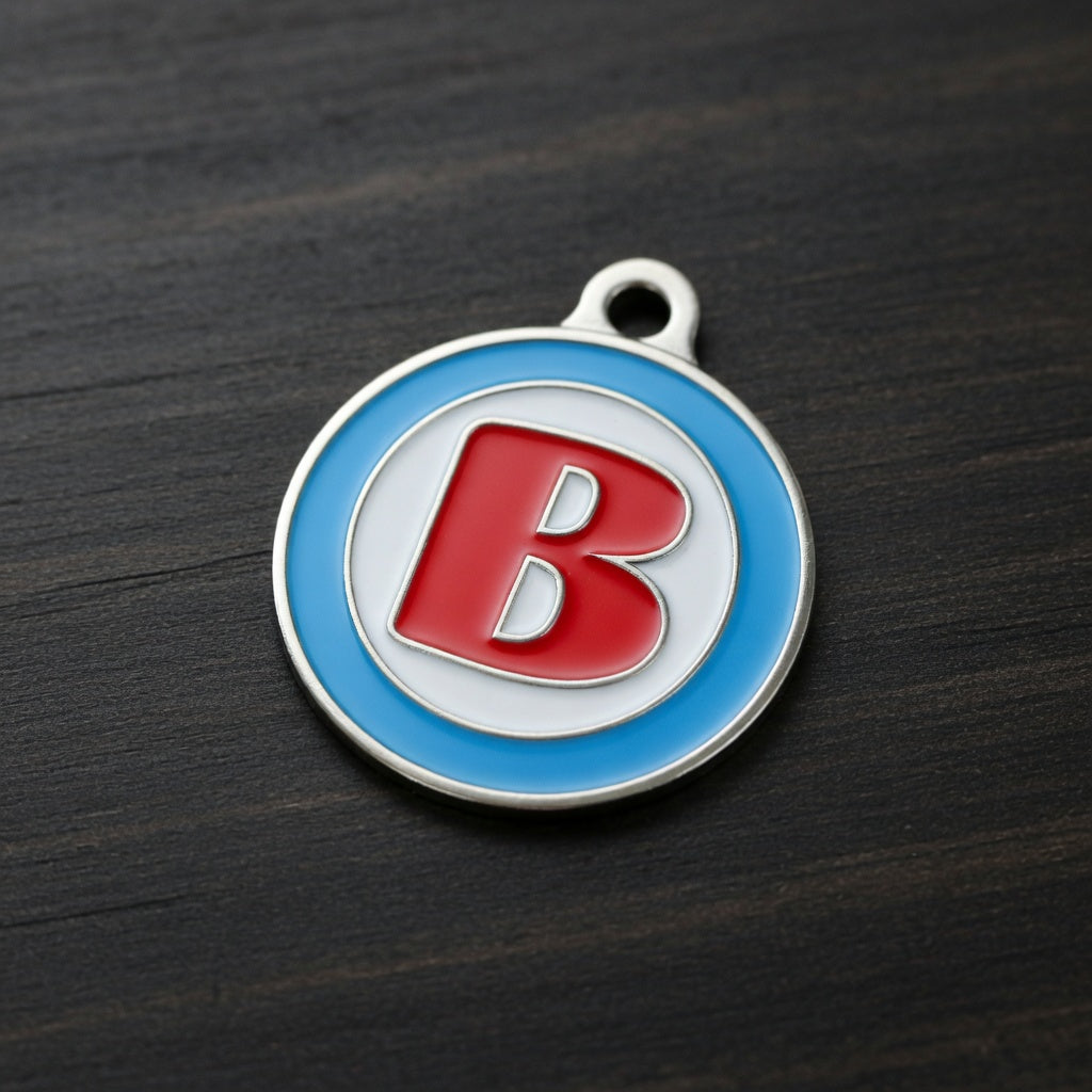 Alphabet Letter B - ID Tag
