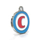 Alphabet Letter C - ID Tag