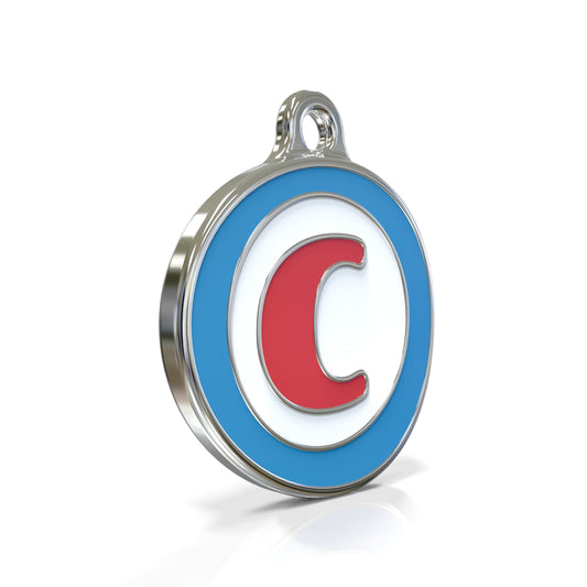 Alphabet Letter C - ID Tag