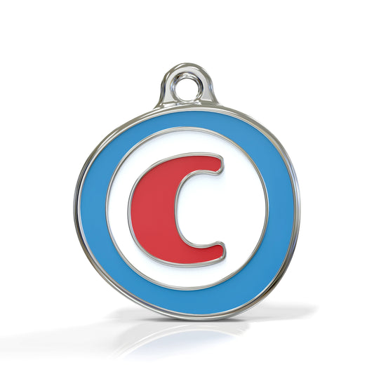 Alphabet Letter C - ID Tag