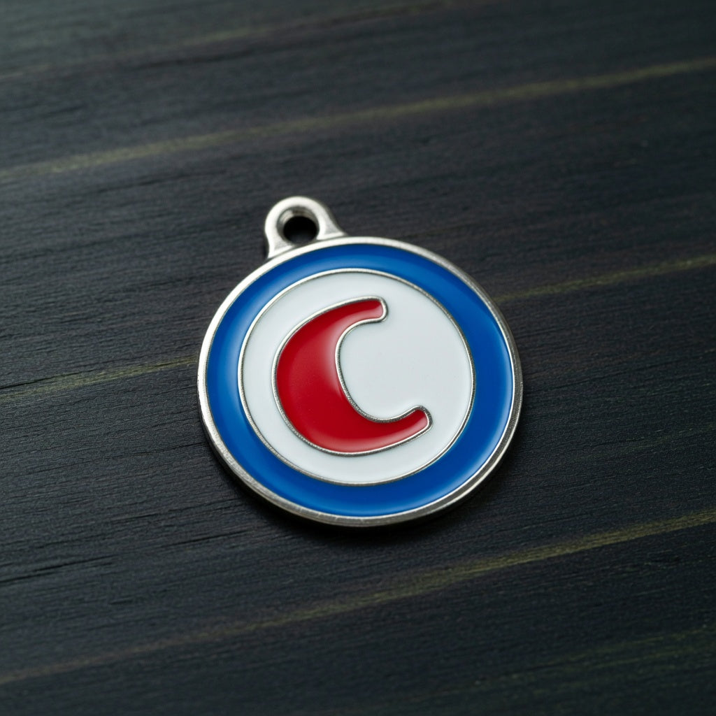 Alphabet Letter C - ID Tag