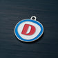 Alphabet Letter D - ID Tag