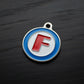 Alphabet Letter F - ID Tag