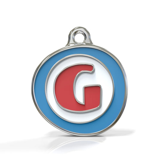 Alphabet Letter G - ID Tag