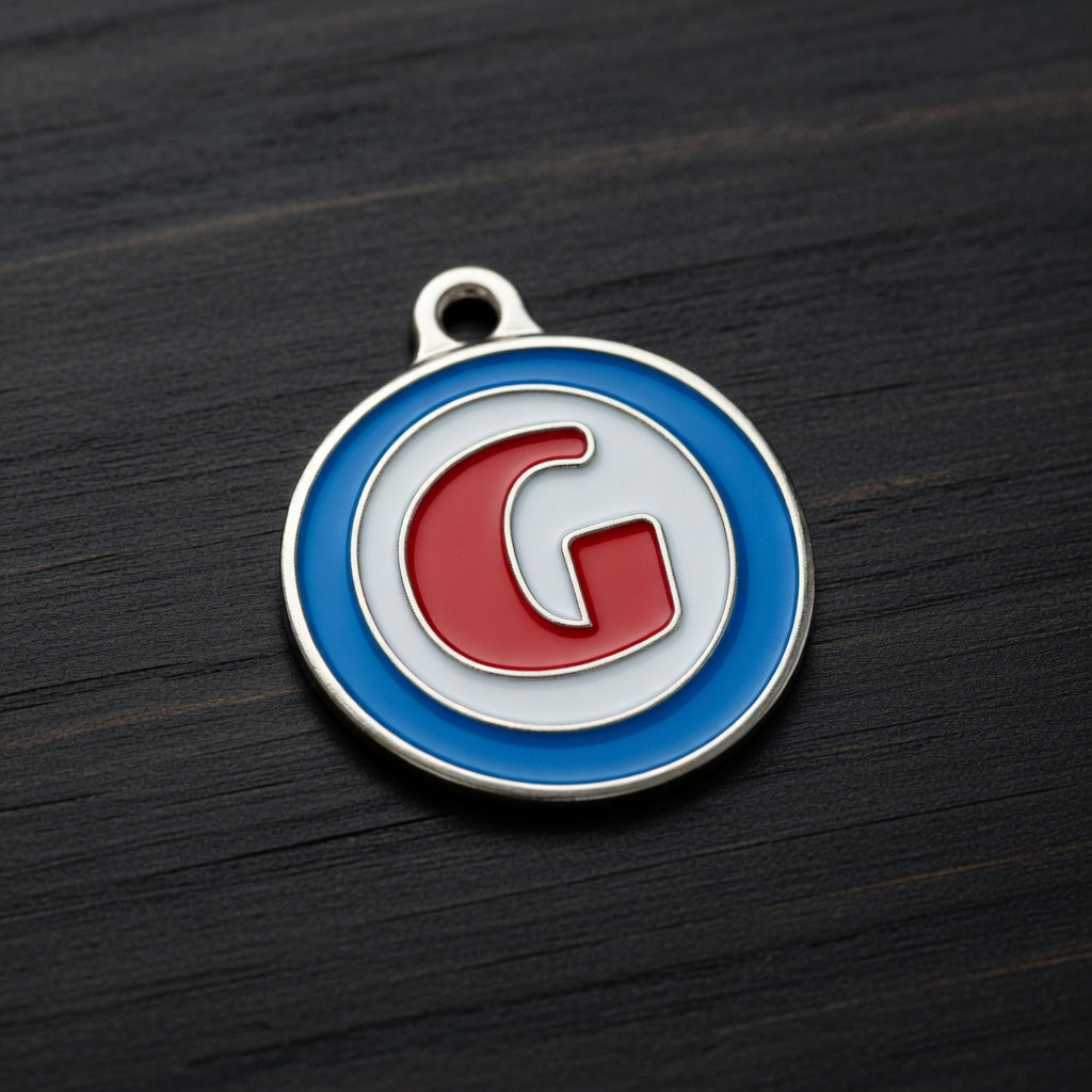 Alphabet Letter G - ID Tag