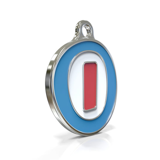 Alphabet Letter I - ID Tag