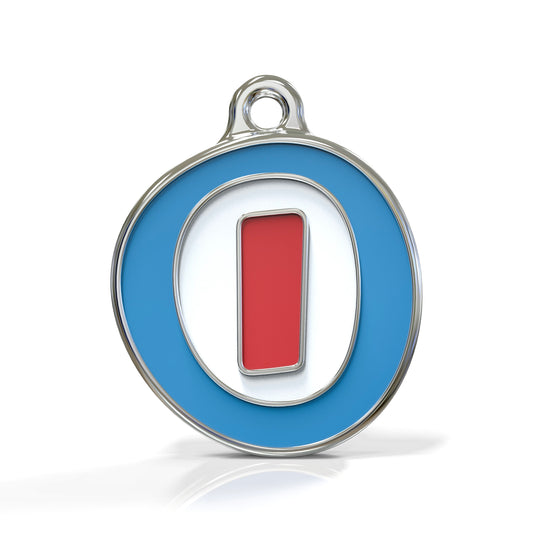 Alphabet Letter I - ID Tag