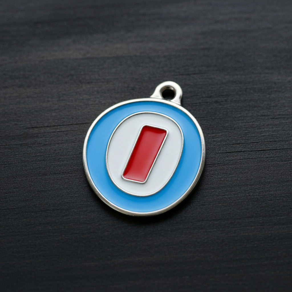 Alphabet Letter I - ID Tag