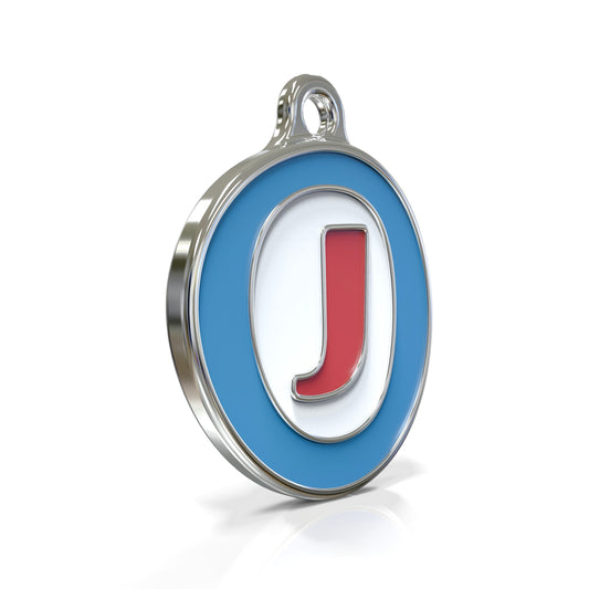 Alphabet Letter J - ID Tag