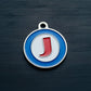 Alphabet Letter J - ID Tag
