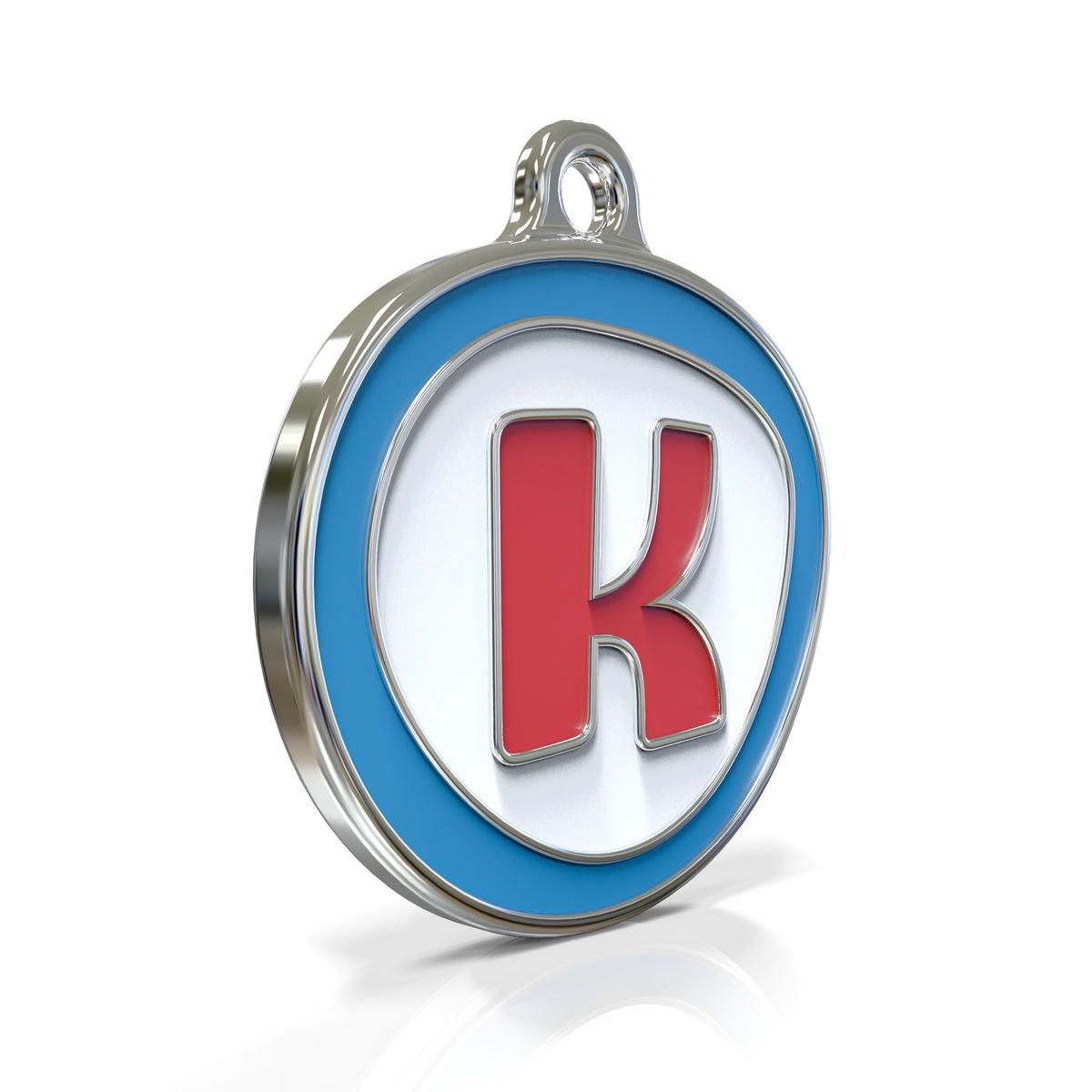 Alphabet Letter K - ID Tag