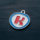 Alphabet Letter K - ID Tag