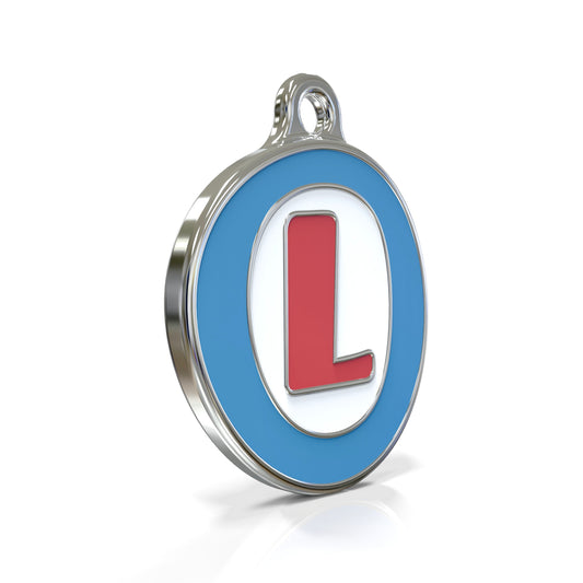 Alphabet Letter L - ID Tag