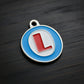 Alphabet Letter L - ID Tag