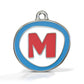 Alphabet Letter M - ID Tag