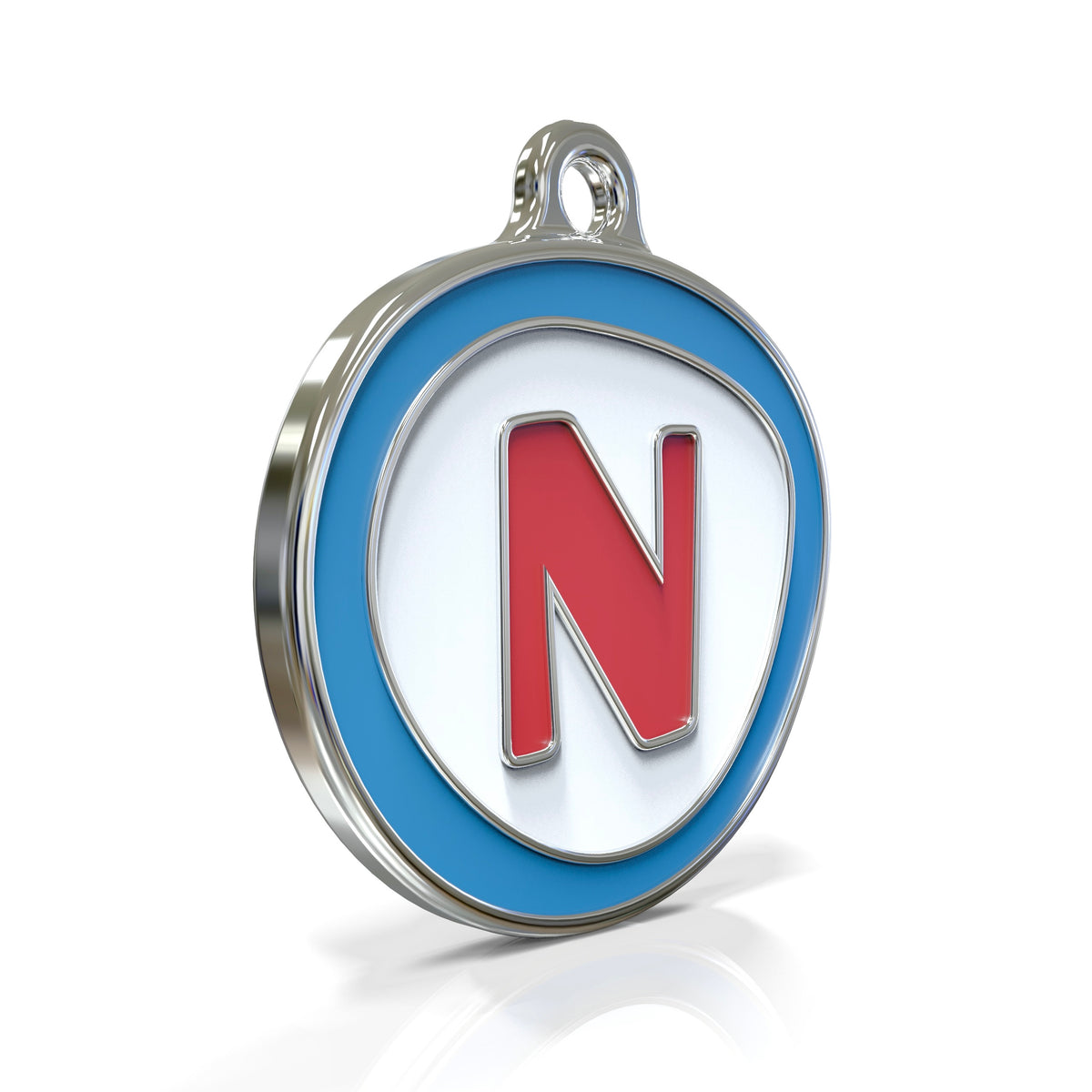 Alphabet Letter N- ID Tag