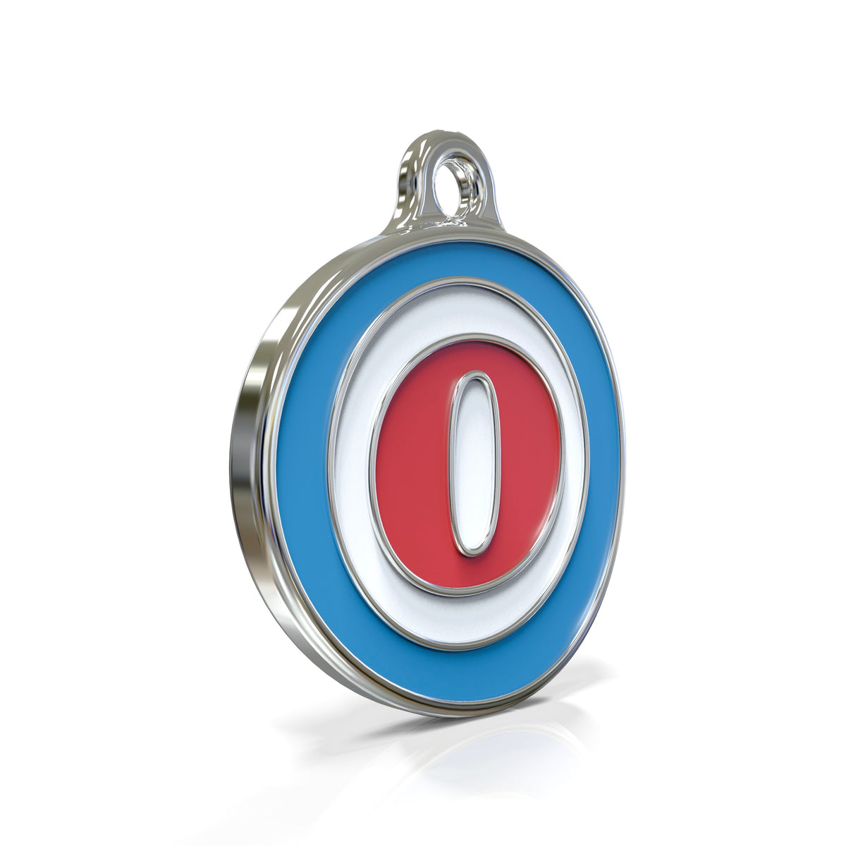 Alphabet Letter O- ID Tag