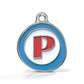 Alphabet Letter P- ID Tag