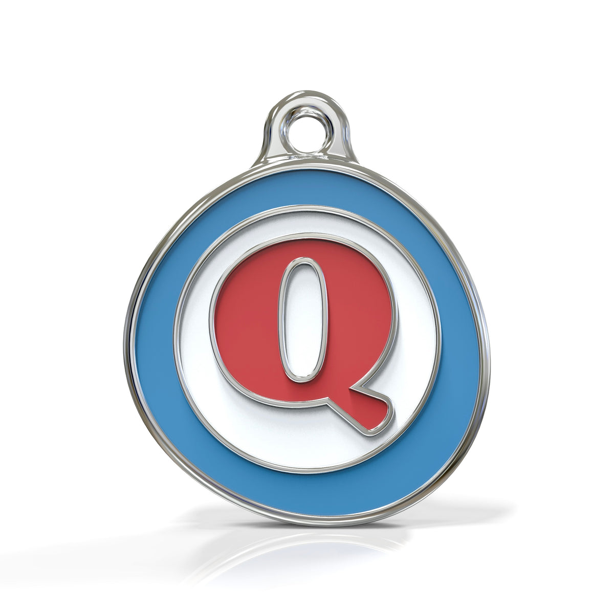 Alphabet Letter Q- ID Tag
