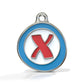 Alphabet Letter X- ID Tag