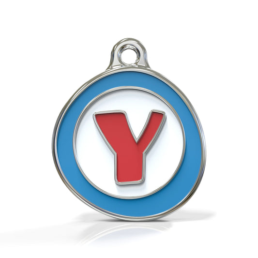 Alphabet Letter Y- ID Tag