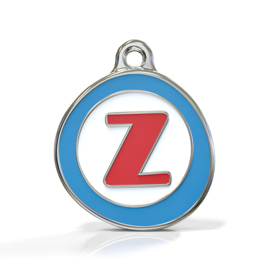 Alphabet Letter Z- ID Tag