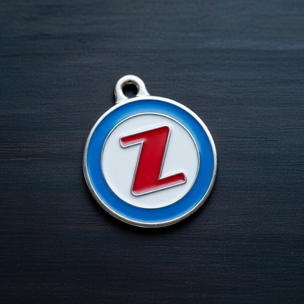 Alphabet Letter Z- ID Tag