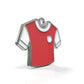 Jersey Solo Red-White ID Tag