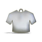 Jersey Solo Red-White ID Tag