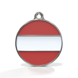 Flag Austria ID Tag