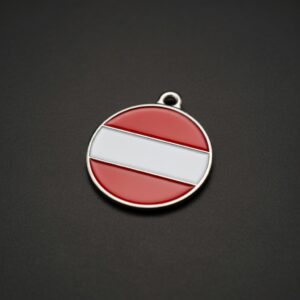 Flag Austria ID Tag