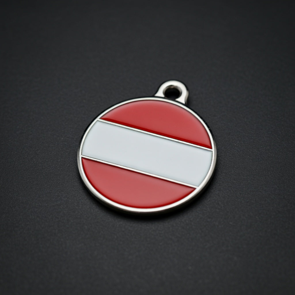 Flag Austria ID Tag