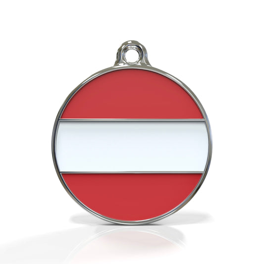 Flag Austria ID Tag Medium
