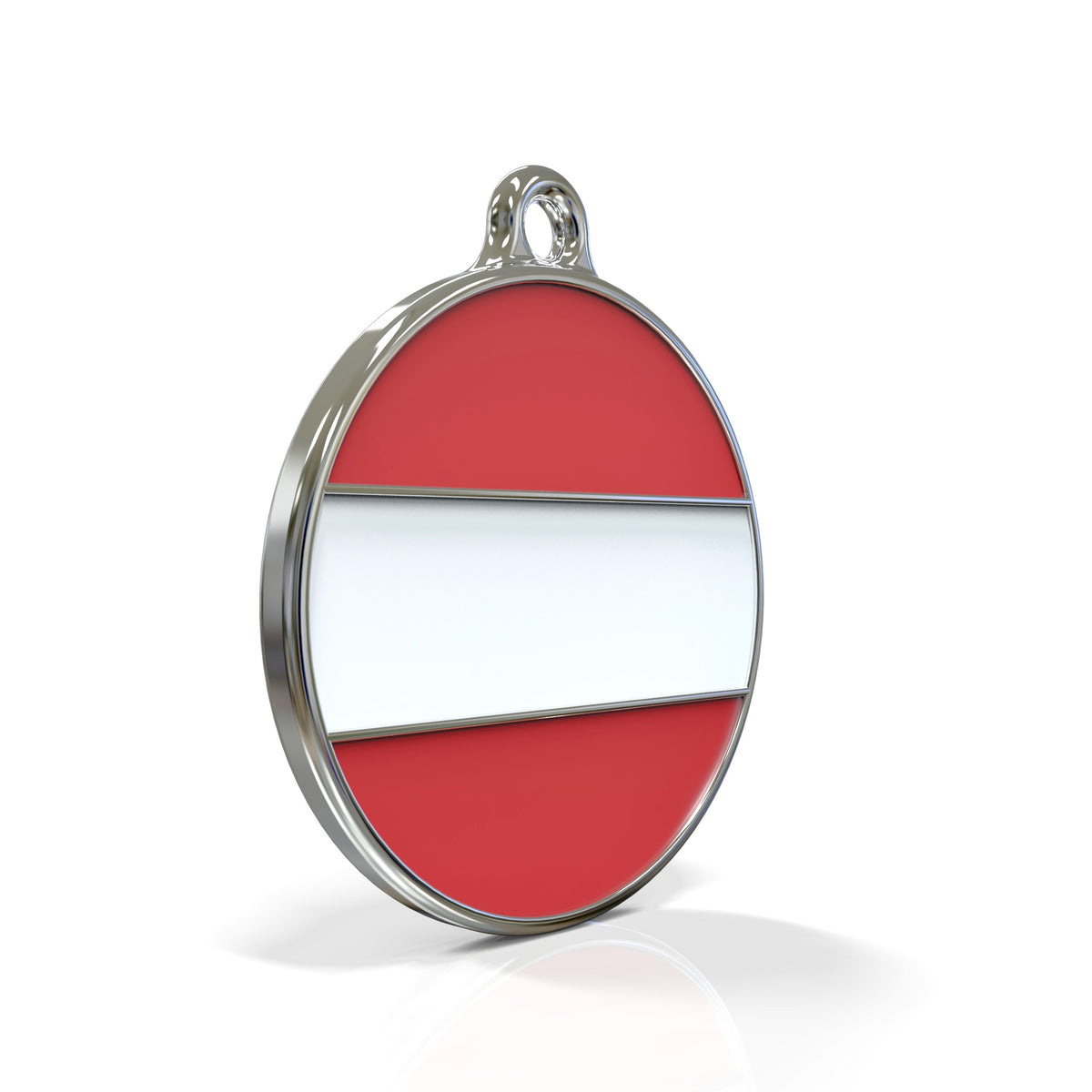 Flag Austria ID Tag Medium