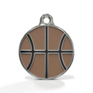 Street Ball Basketball ID Tag