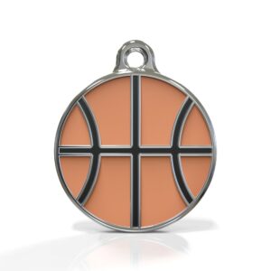 Slam Dunk Basketball ID Tag
