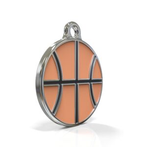 Slam Dunk Basketball ID Tag