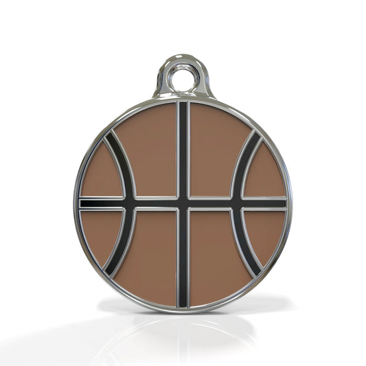 Street Ball Basketball ID Tag
