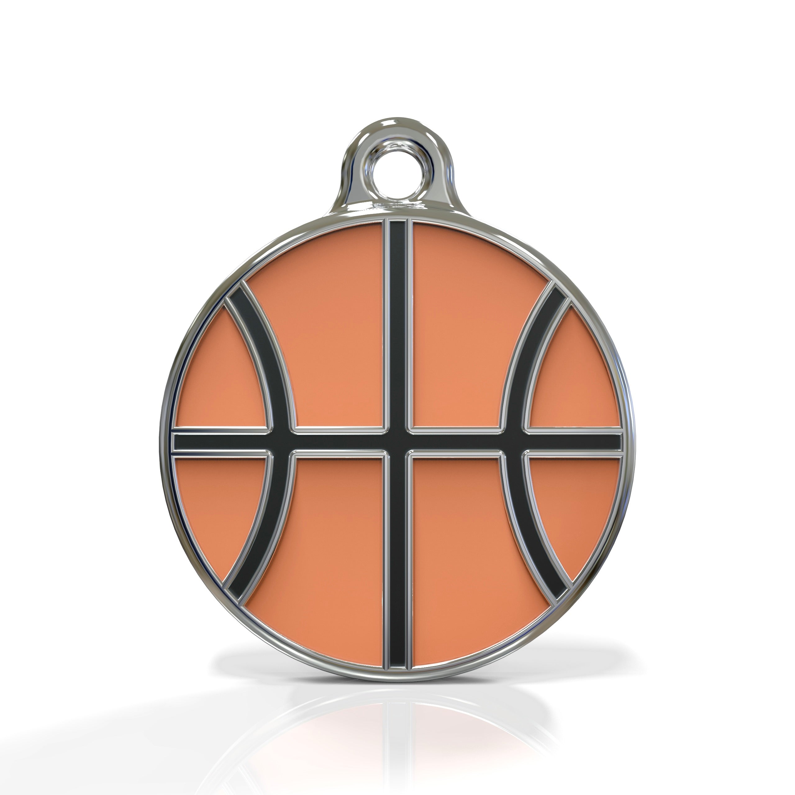 Slam Dunk Basketball ID Tag