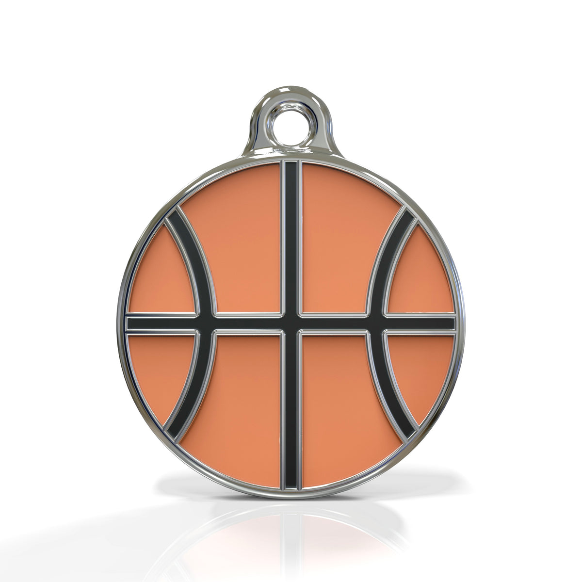 Slam Dunk Basketball ID Tag