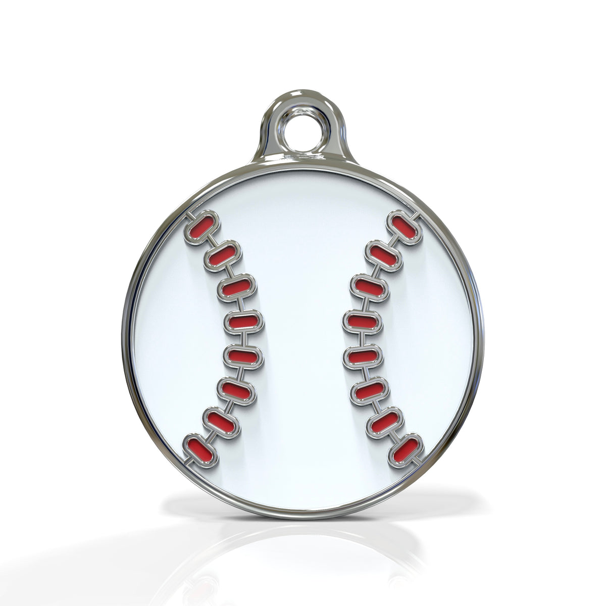 Home Run Baseball ID Tag