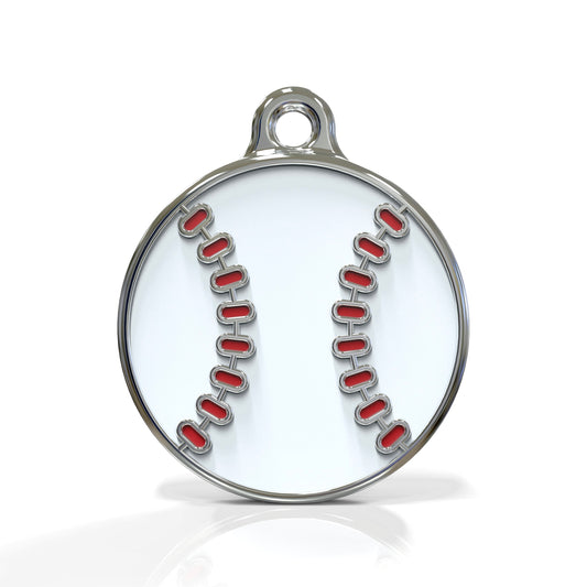 Home Run Baseball ID Tag