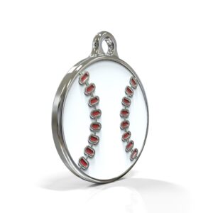 Home Run Baseball ID Tag