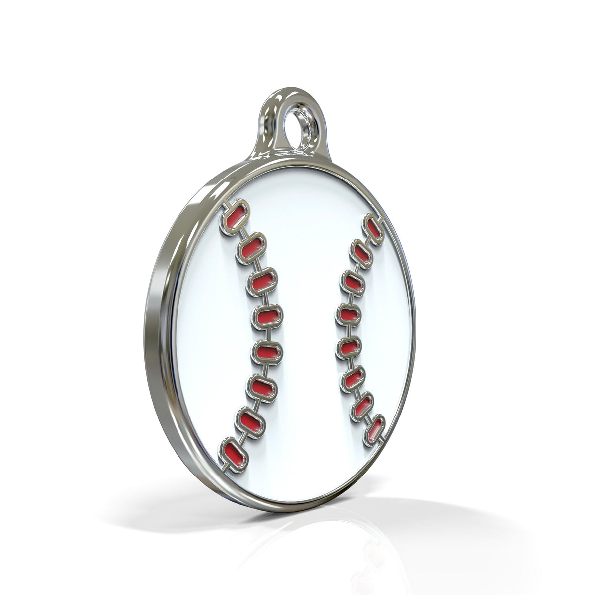 Home Run Baseball ID Tag